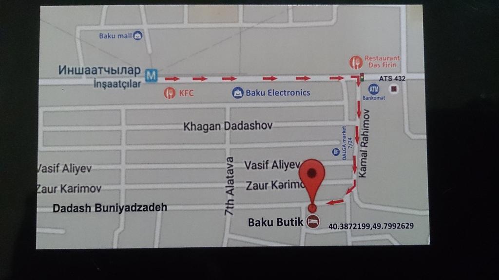 Baku Butik Mini-Hotel Exteriér fotografie